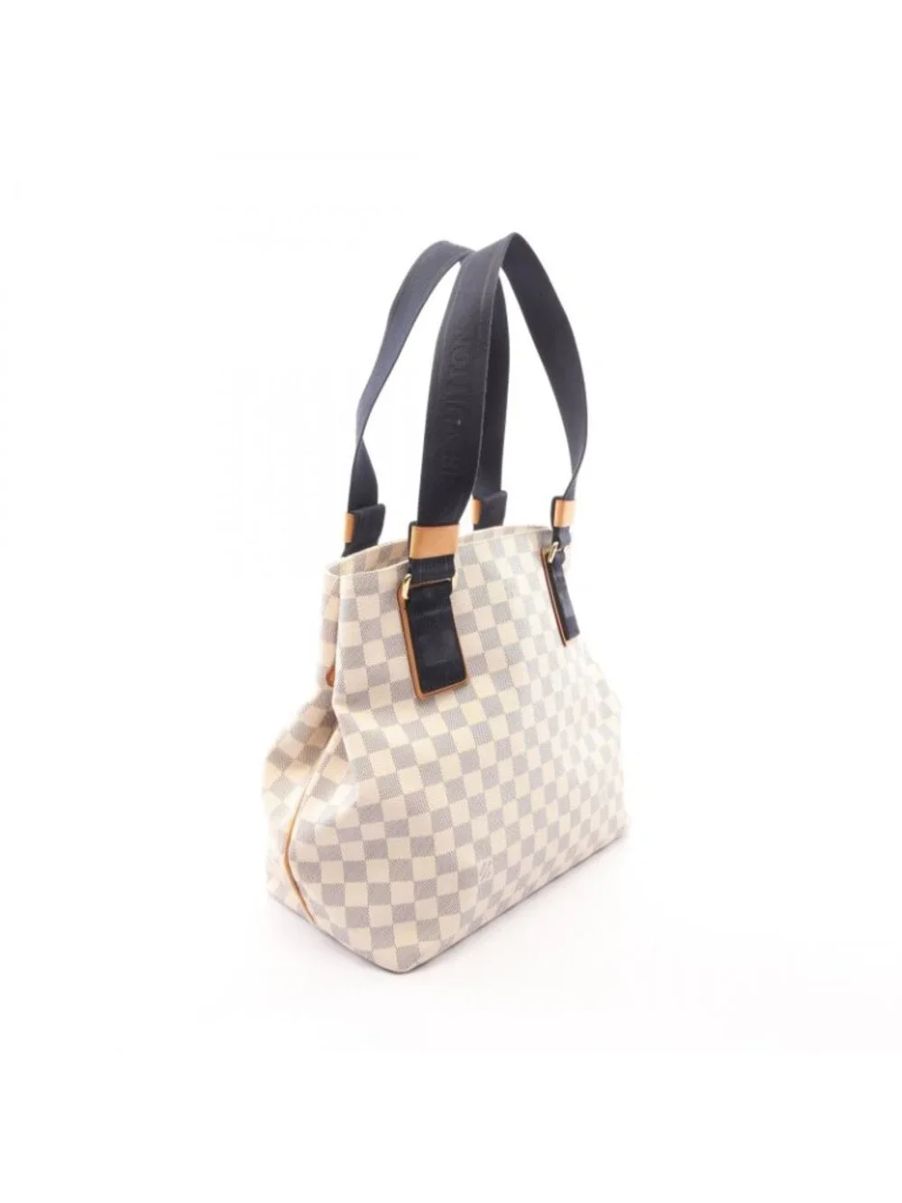 Louis Vuitton Tote Bag Plan Soleil Cabas PM Canvas Suede